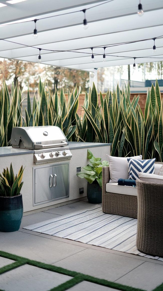Outside Living Grilling Dining Oasis