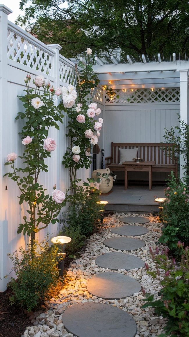 Lattice Roses and String Lights