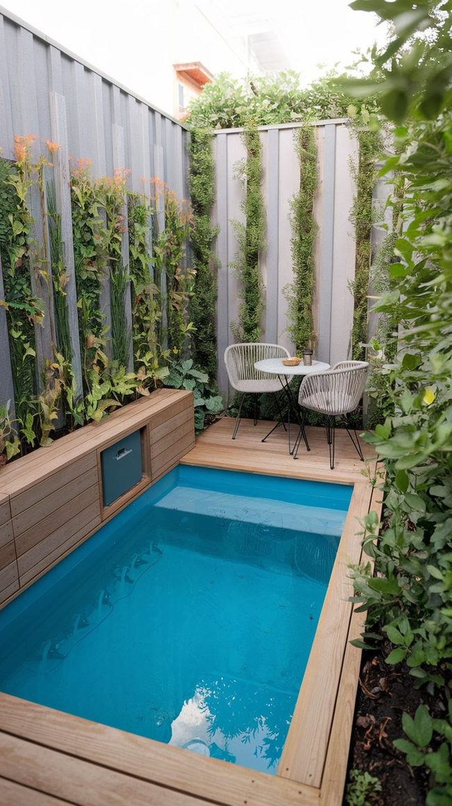 Small Space Luxury Pool