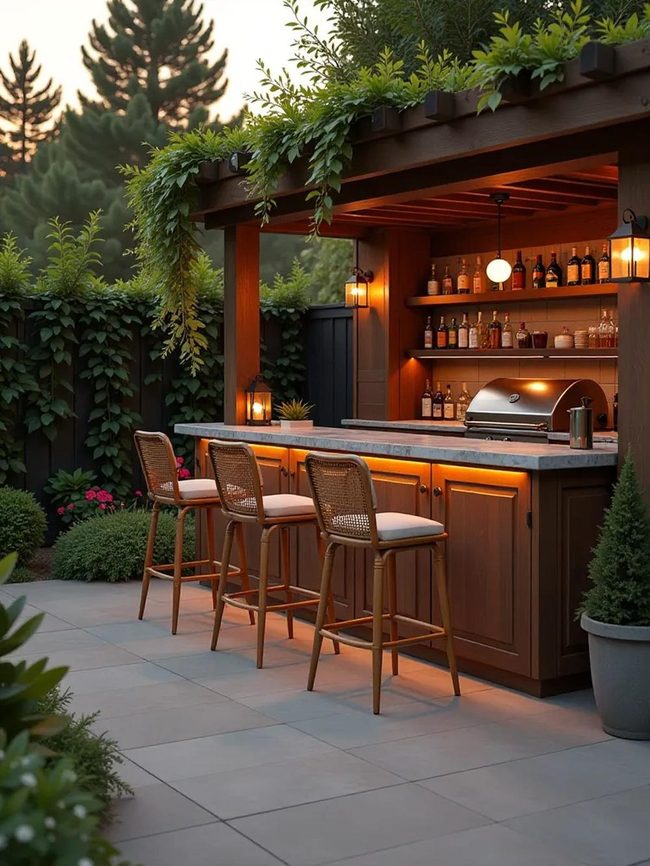 Stainless Steel Outdoor Cooking Space Essentials