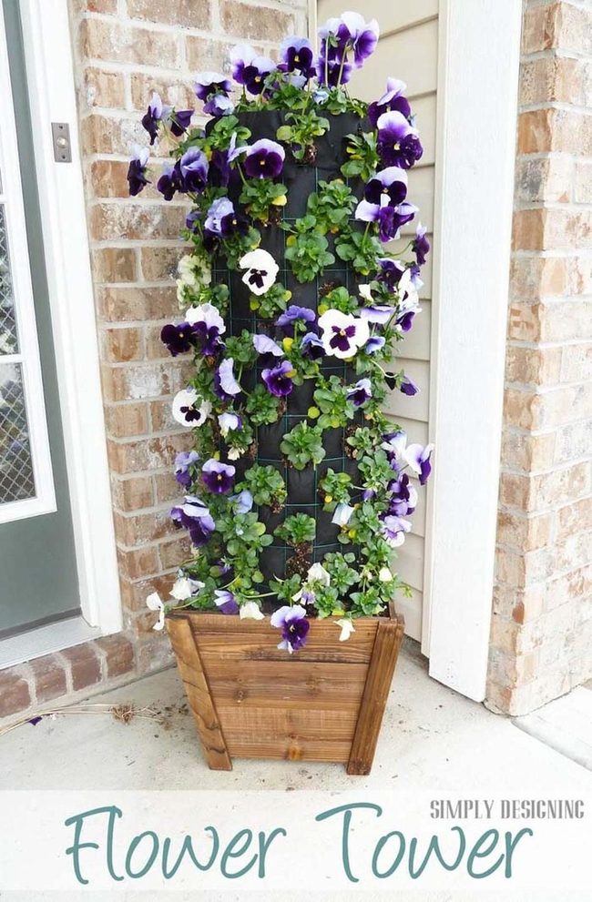 Vertical Bloom Tower Entrance