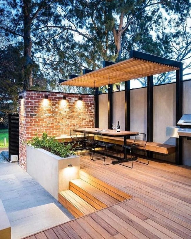 Wood Deck Low Maintenance Outdoor Living