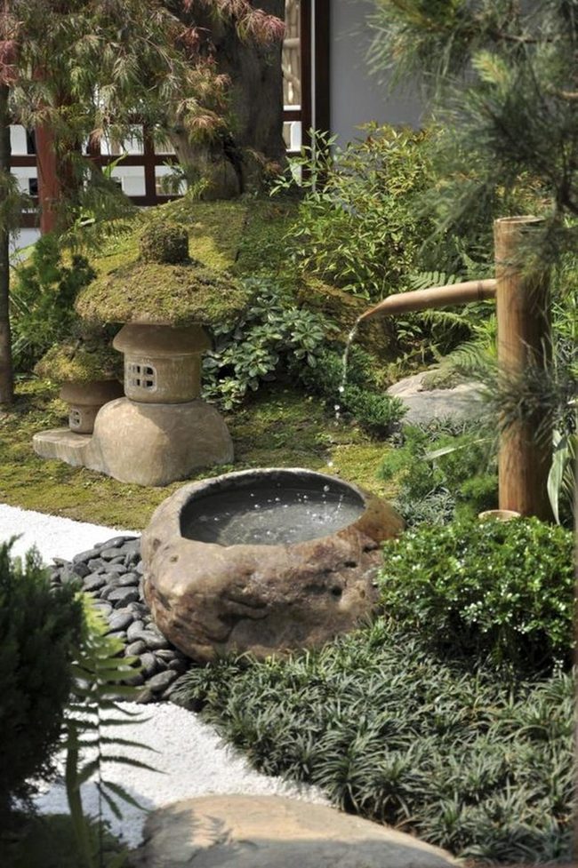 Bamboo Water Stone Garden
