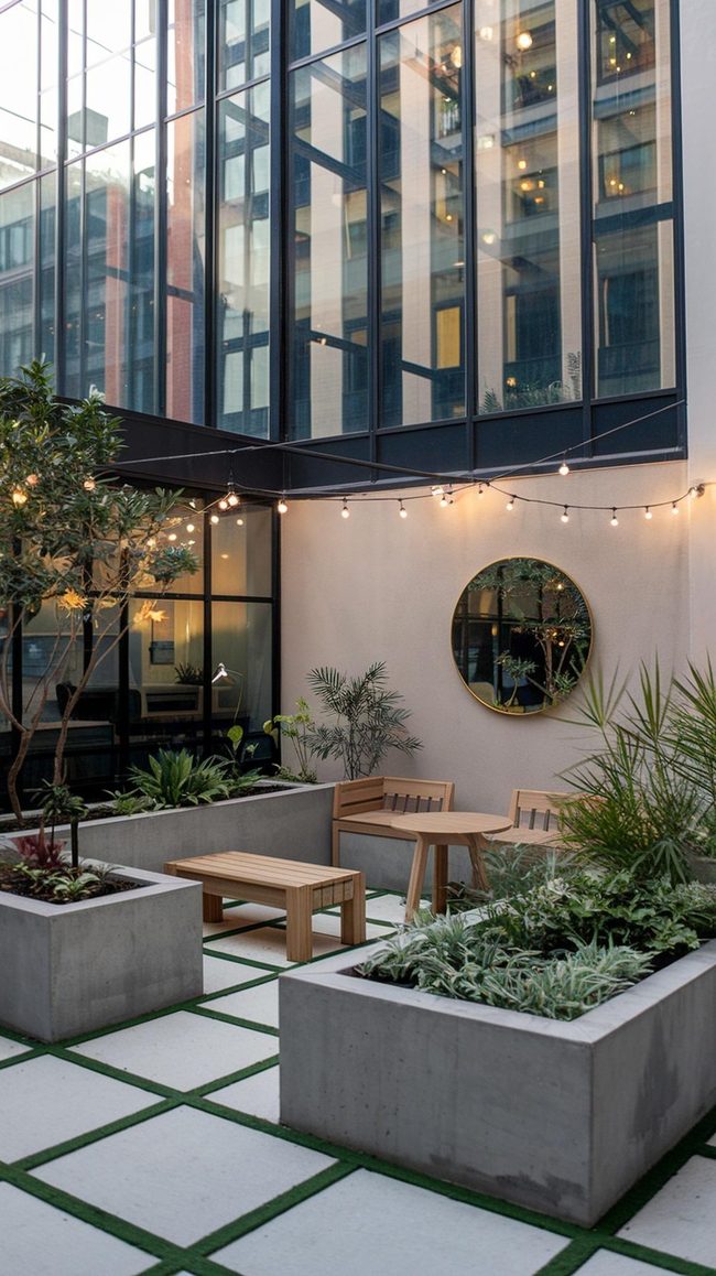Small Space Minimalist Yard