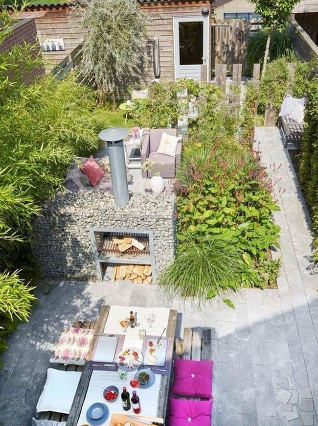 Green Hidden Rooftop Seating