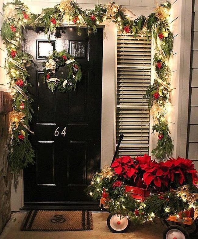 Black Door Red Wagon Welcome