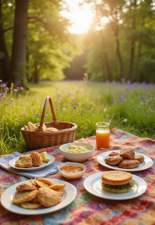 Eco-Friendly Bamboo Picnic Plates