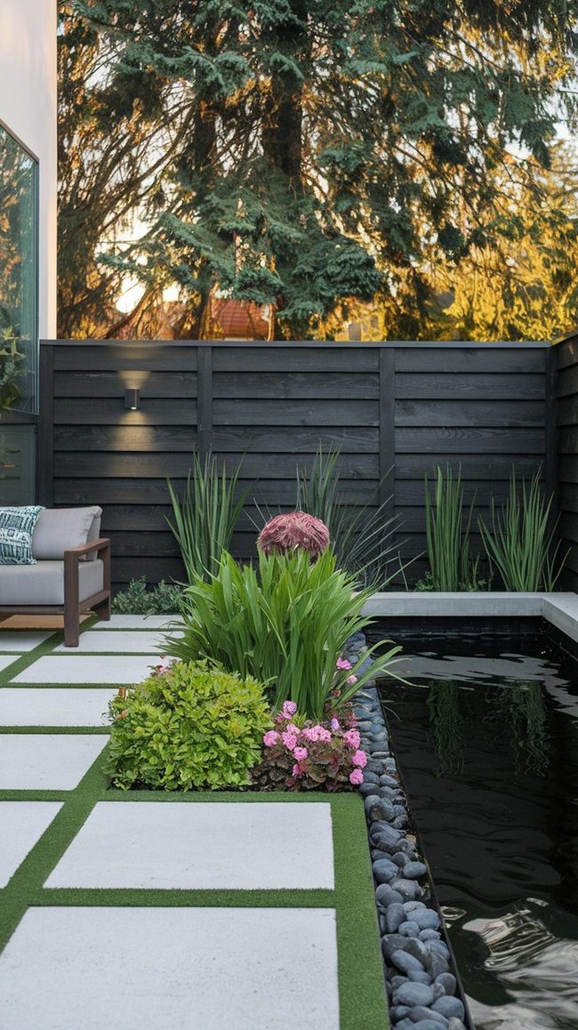 Dark Oak Fence Elevates Outdoor