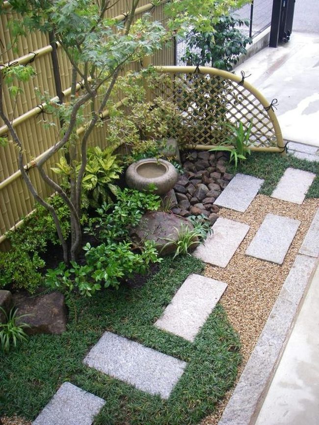 Stone Basin Japanese Garden