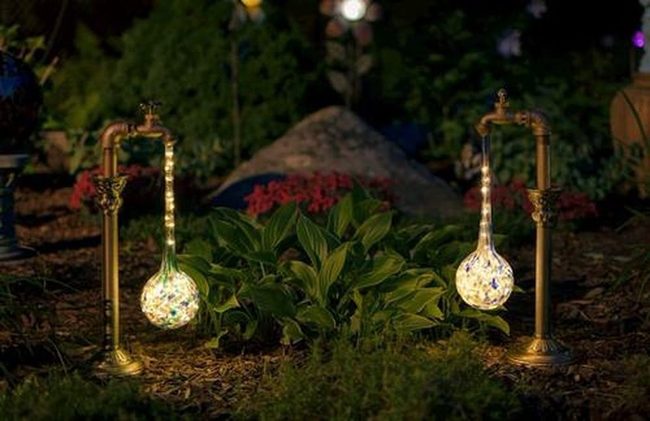 Water Globe Lanterns Moonlit Shimmer