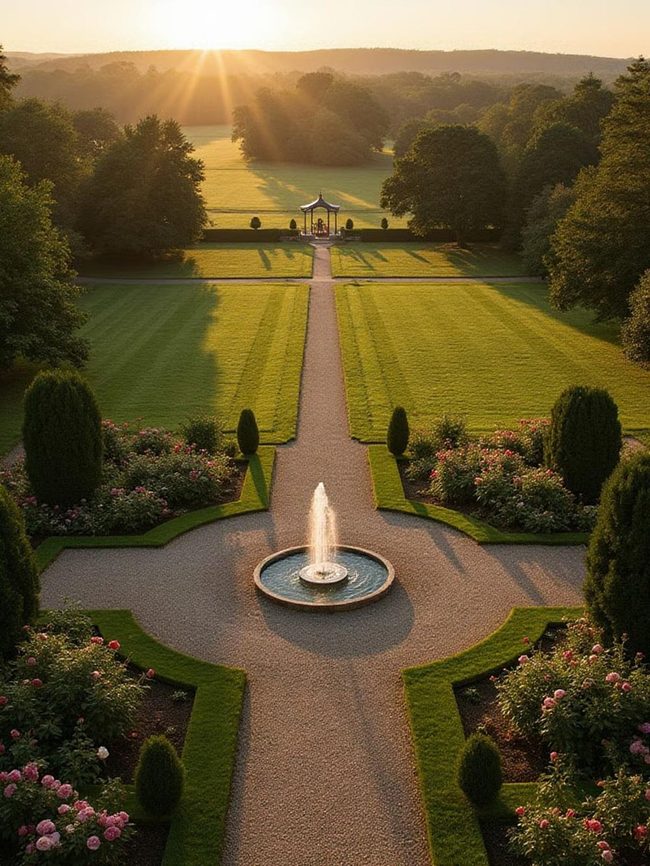 Zoned Landscapes For Sprawling Properties