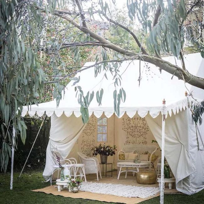 Luxury Camping Tents Backyard Stars