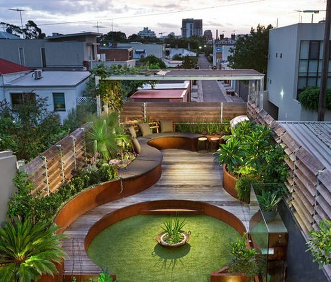 Urban Metal Garden Oasis