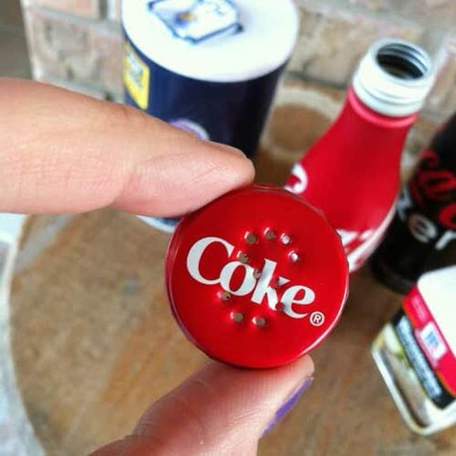 Retro Coca-Cola Glass Bottle Shakers