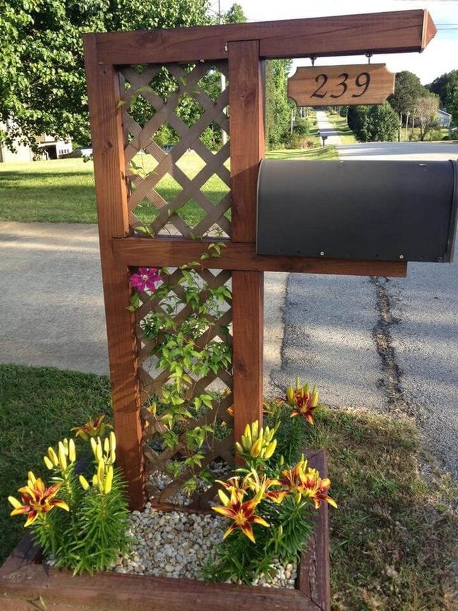 Flowering Vines Frame Your Entry