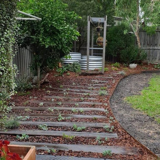 Stone-Lined Garden Routes