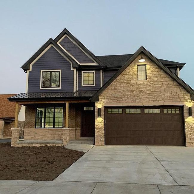 Stone Wood Deep Blue Exterior