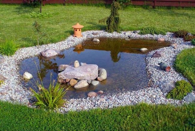 Gravel Base Duck Pond Oasis