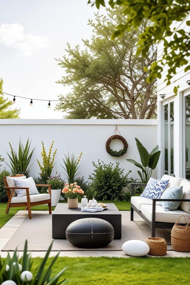 Easter Patio Layout Blueprint