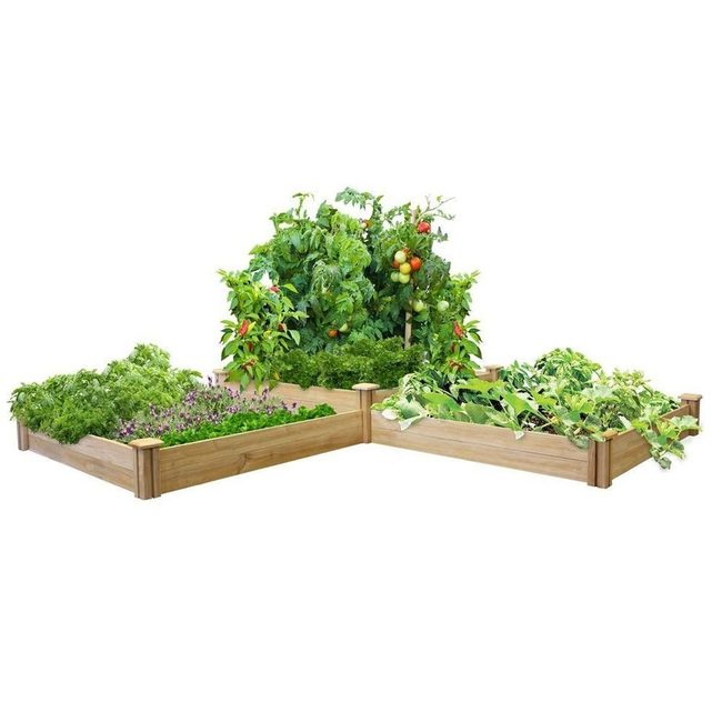 Pure Cedar Two-Tier Garden Bed