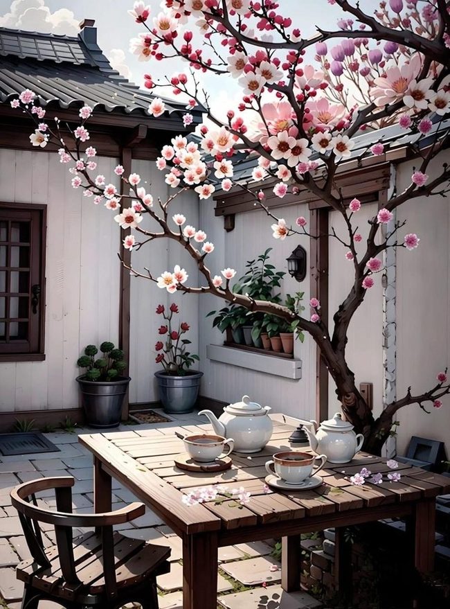 Blooms Around Your Tea Table