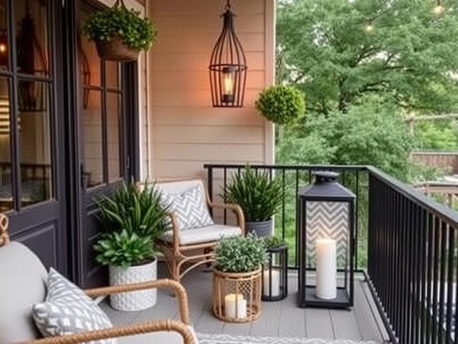 Golden Glow Outdoor Lighting Solution