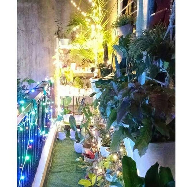 Artificial Green Balcony Escape