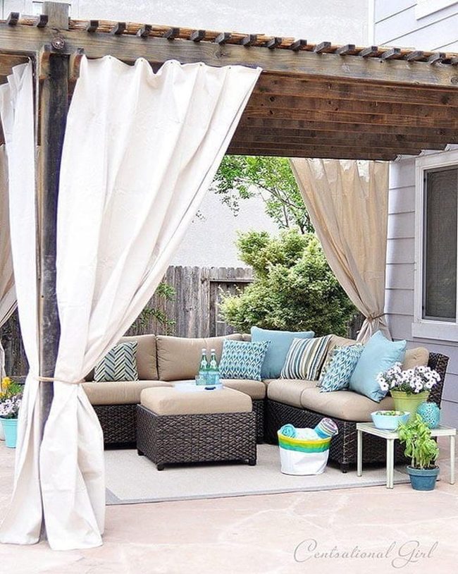 Adjustable Outdoor Shade Control