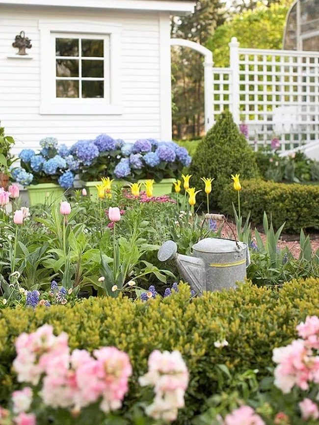 Layered Spring Blooms Through May