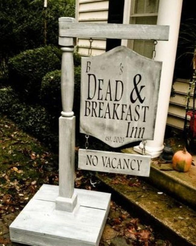 Weathered Wood Sign, Autumn Pumpkin Welcome