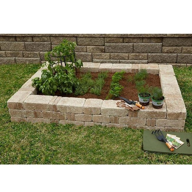 Sierra Blend Stone Garden Bed