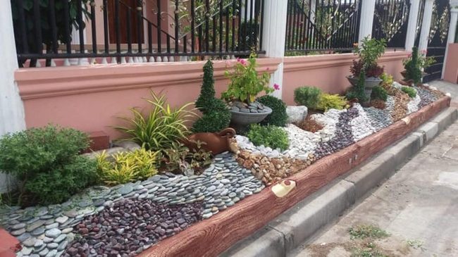 Stones, Succulents, Dramatic Dimension
