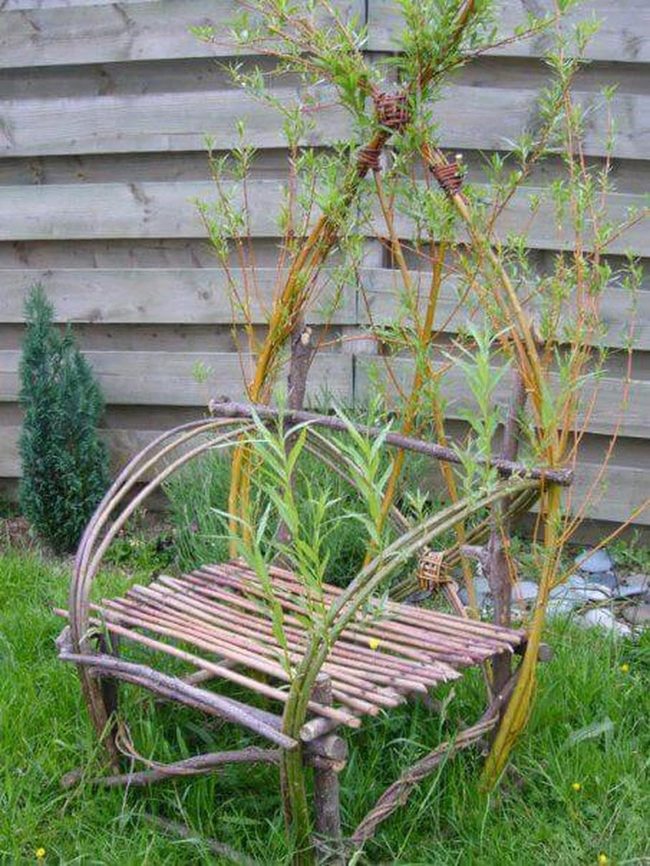 Living Willow Garden Seating