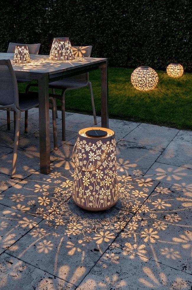 Soft Garden Lanterns Evening Retreat