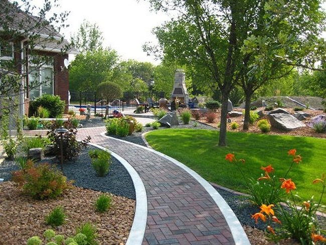 Dark Brick Pathways Endure