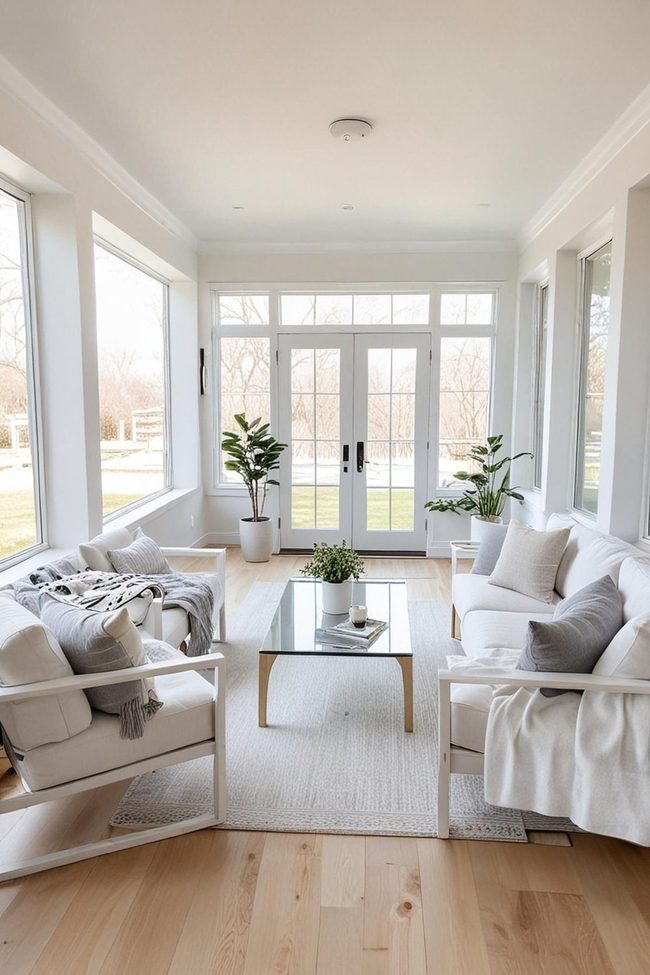 Clean Lines Open Porch