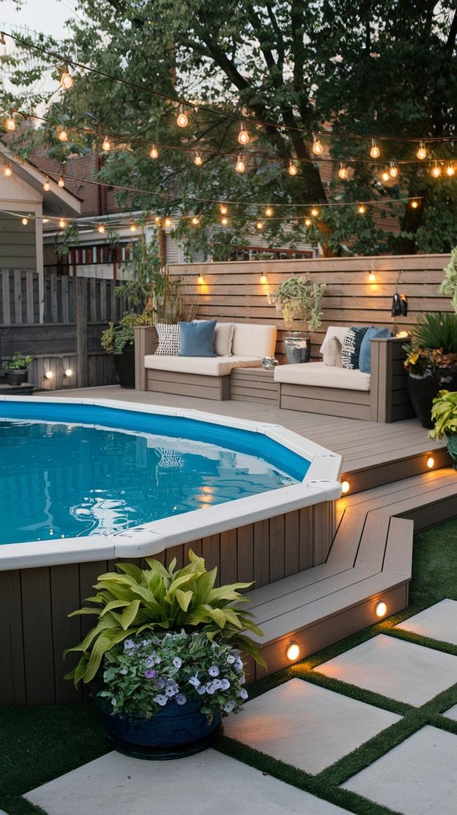 Steel Frame Pool Oasis