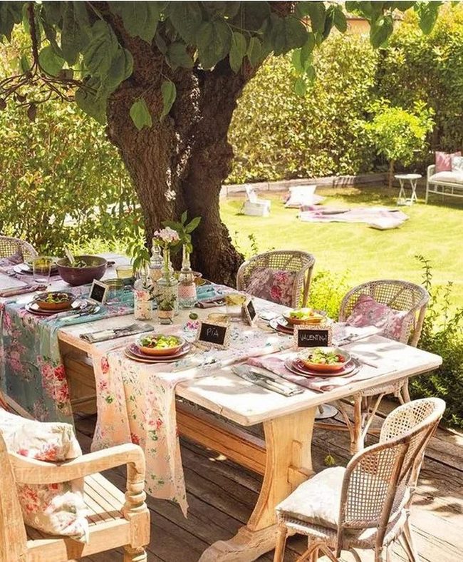 Garden Table For Gatherings