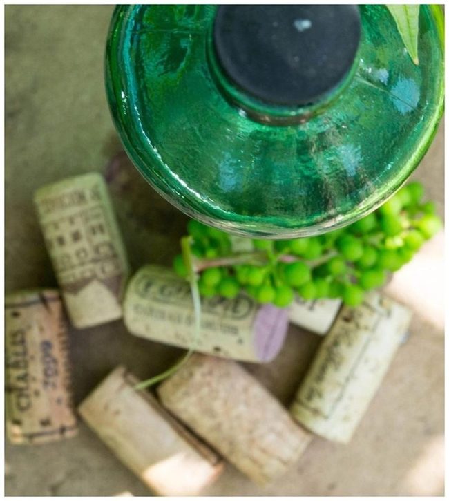 Wine Cork Garden Markers
