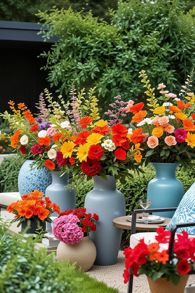 Radiant Blooms Spring Centerpieces