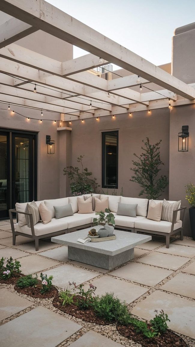 Pea Gravel Pool Oasis
