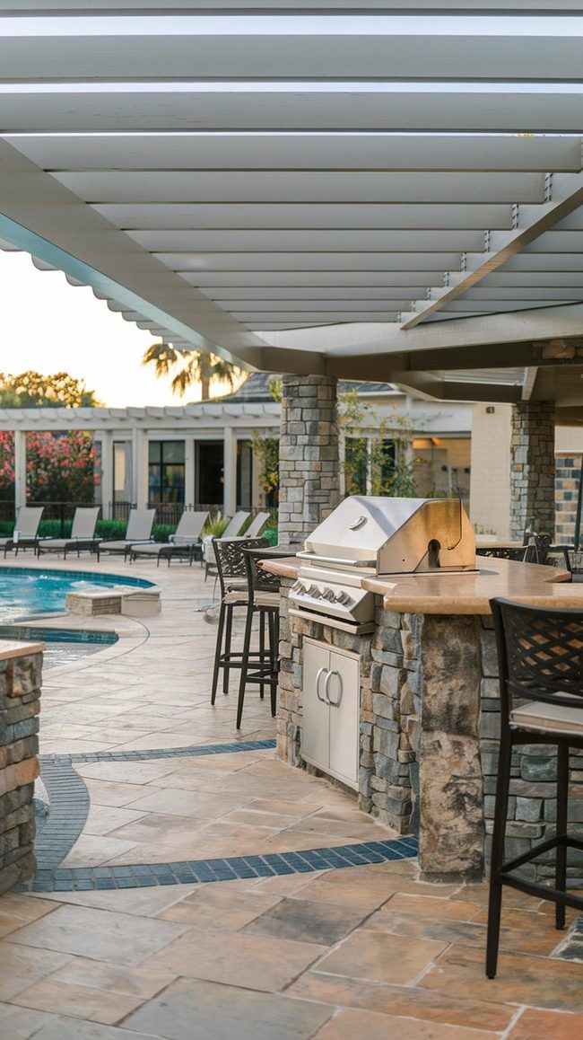 Poolside Grill and Gathering Space