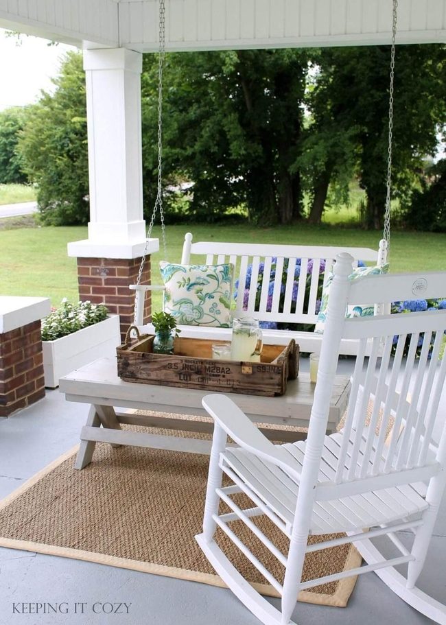 Blooming Porch Gathering Spaces
