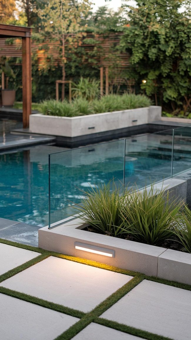 Glass Pool Fencing Minimalist Clarity