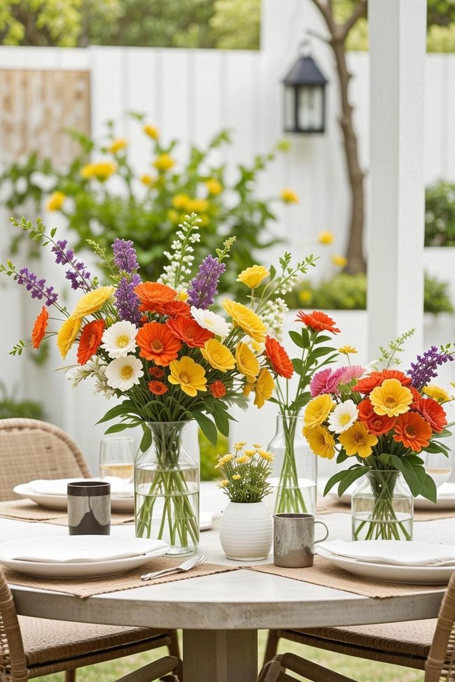 Fresh Blooms Simple Vessels