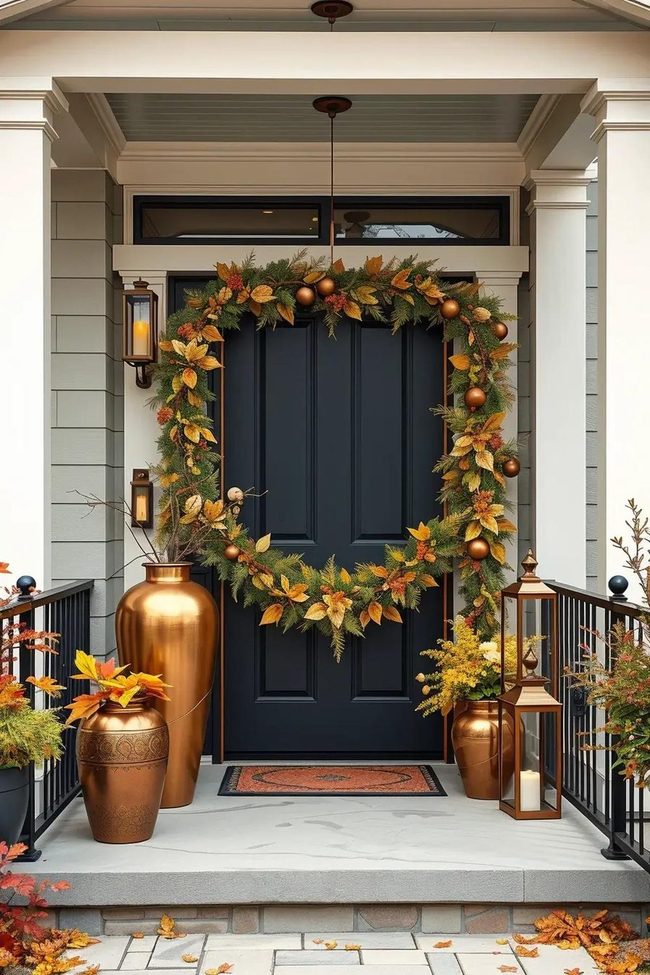 Gold and Bronze Autumn Sparkle
