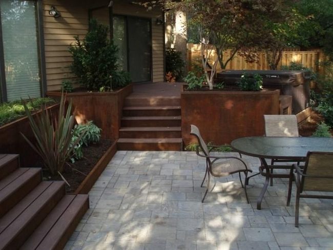 Rust Steel Raised Garden Beds
