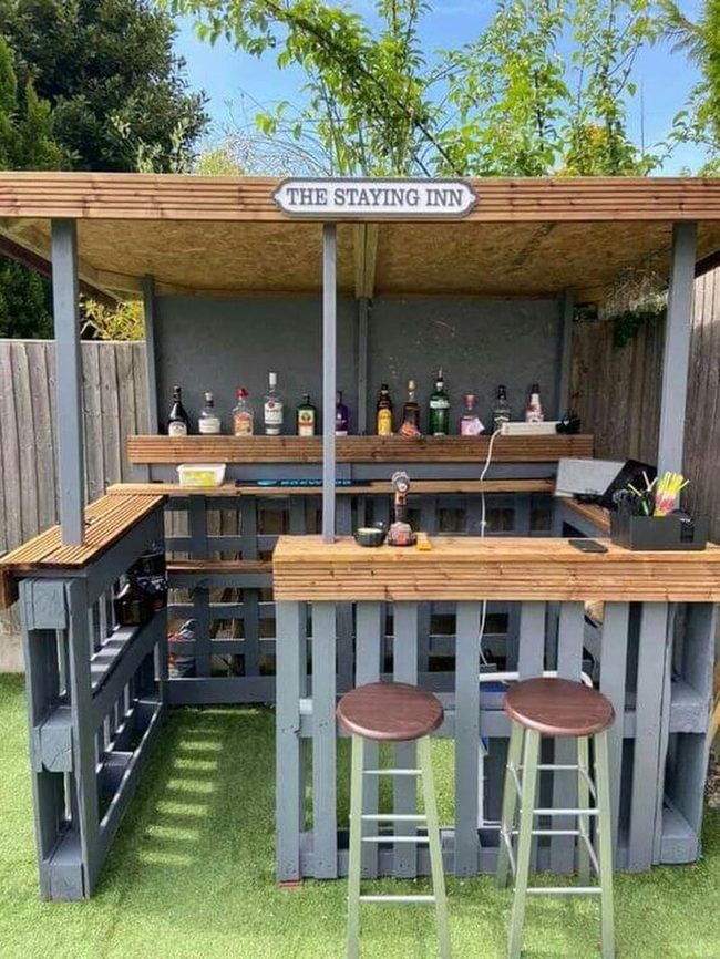 Reclaimed Wood Garden Beds