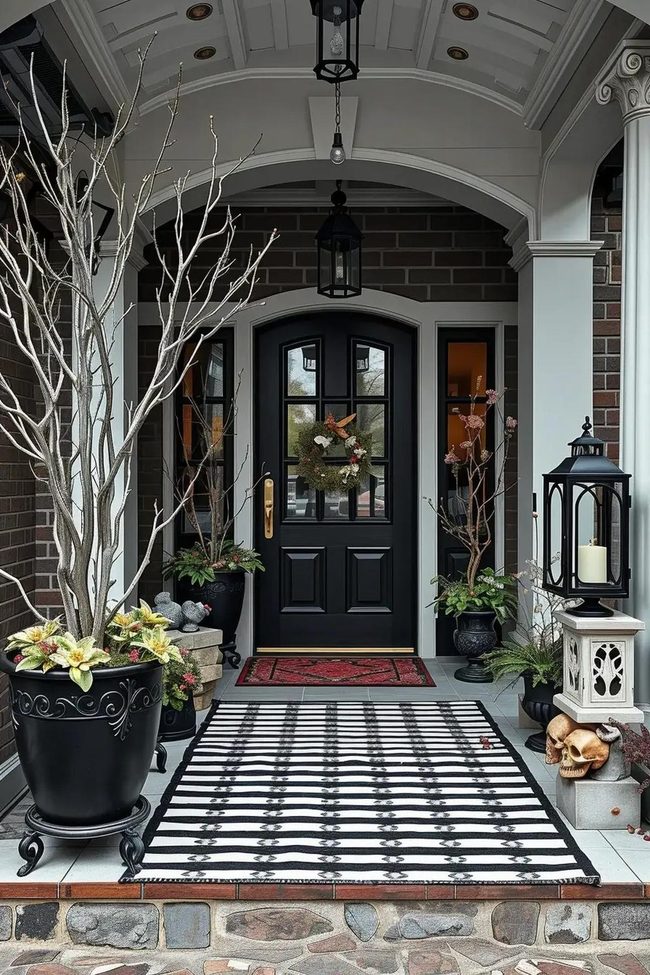 Black Porch Gothic Elegance