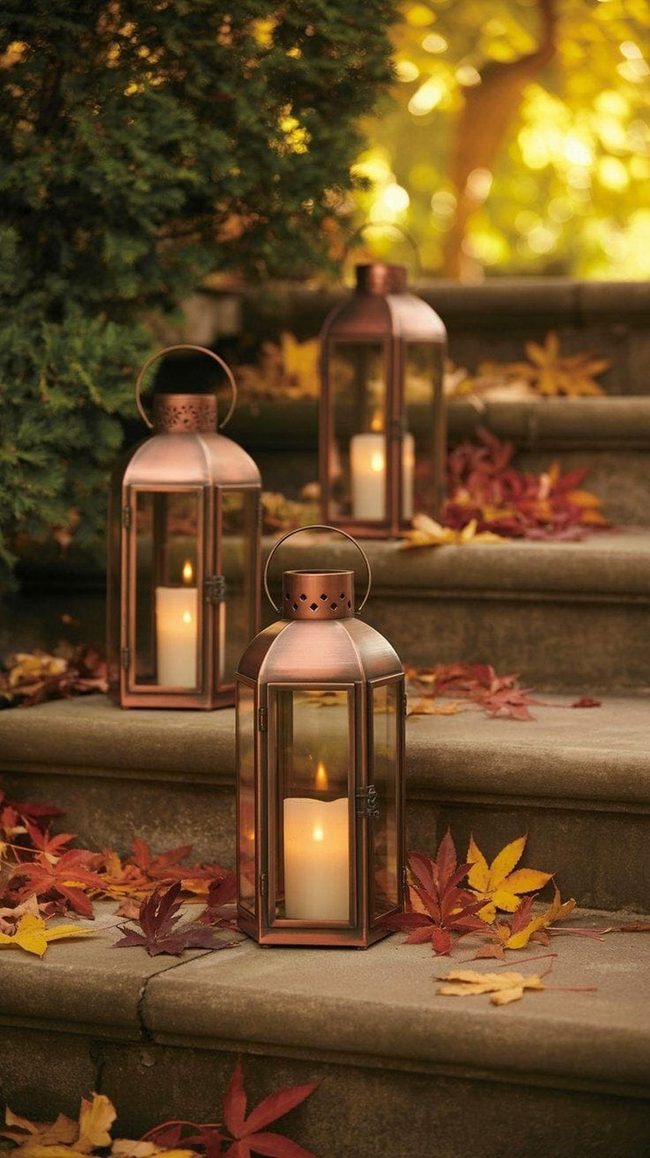 Lantern-Lined Steps Glow